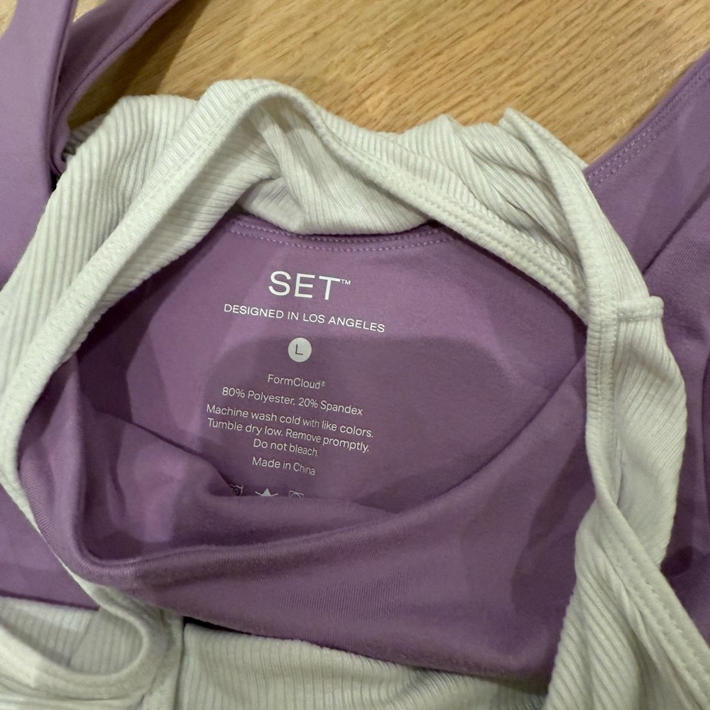 Set Active x Parke Ruffle Sports Bra - Picture 4 of 4